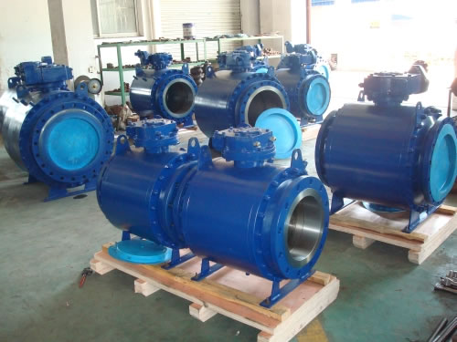 Trunnion Mounted Ball Valves