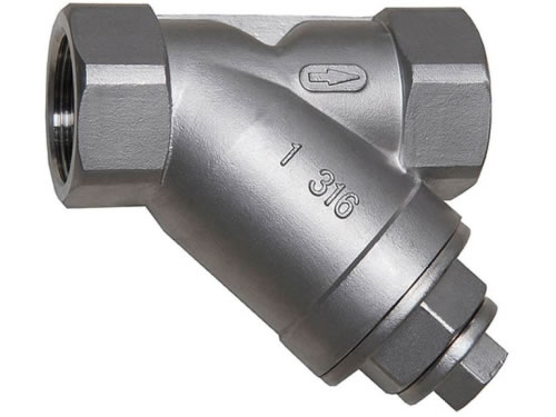Y type threaded strainers